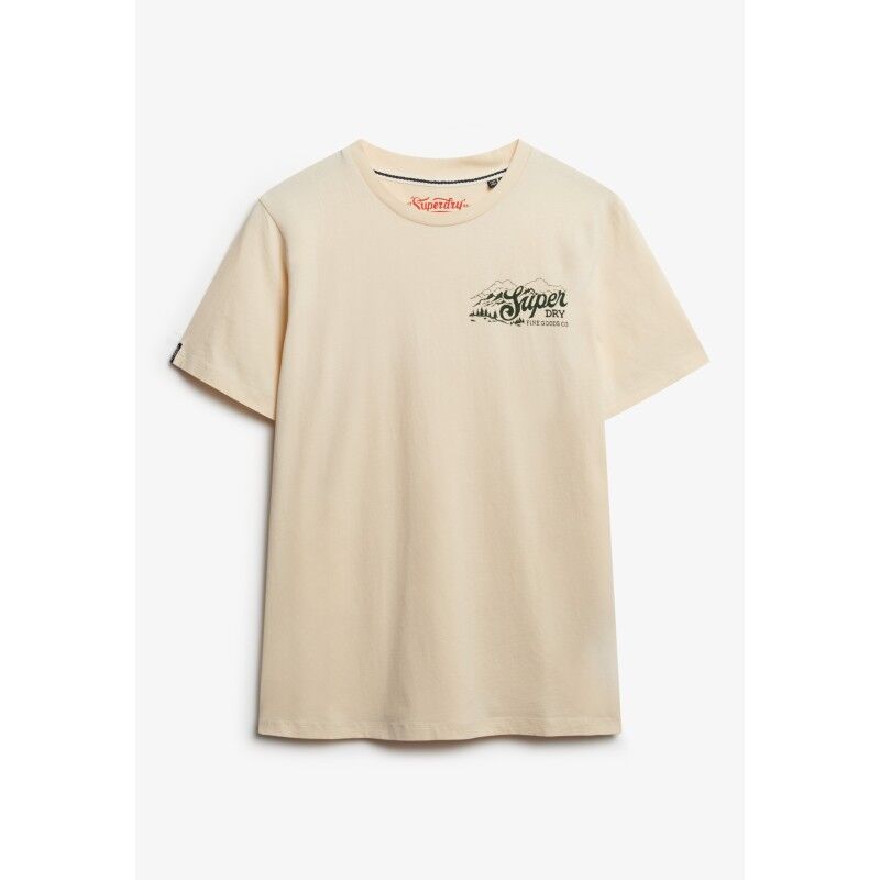Superdry Lo-Fi Outdoors Relaxed Tee - T-paita - Miehet | Hardloop