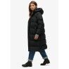 Superdry Longline Hooded Puffer Jacket - Kunstfaserjacke - Damen | Hardloop