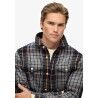 Superdry Merchant Heavy Checked Shirt - Skjorta - Herr | Hardloop