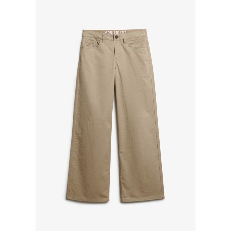 Superdry Mid Rise Baggy Chino - Trousers - Women's | Hardloop