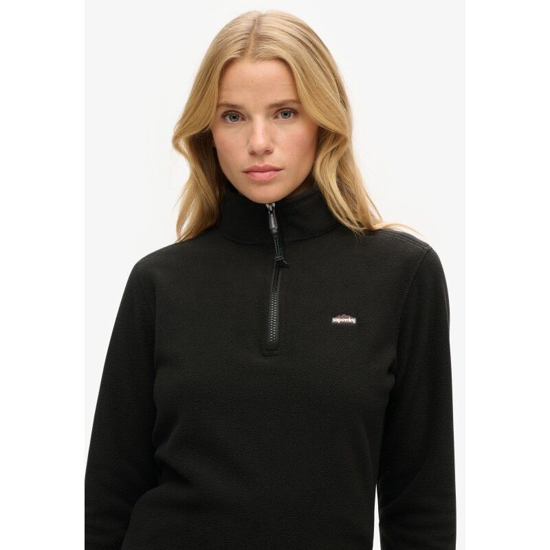 Superdry Polar Fleece Half Zip - Polaire femme | Hardloop
