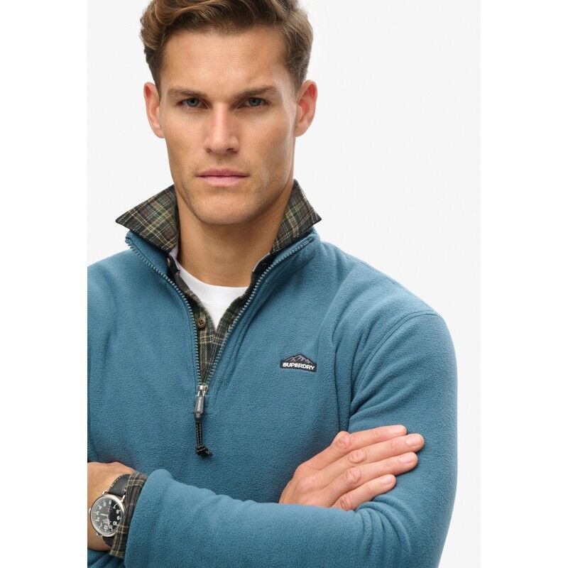 Superdry Polar Fleece Half Zip - Fleece jacket - Men's | Hardloop
