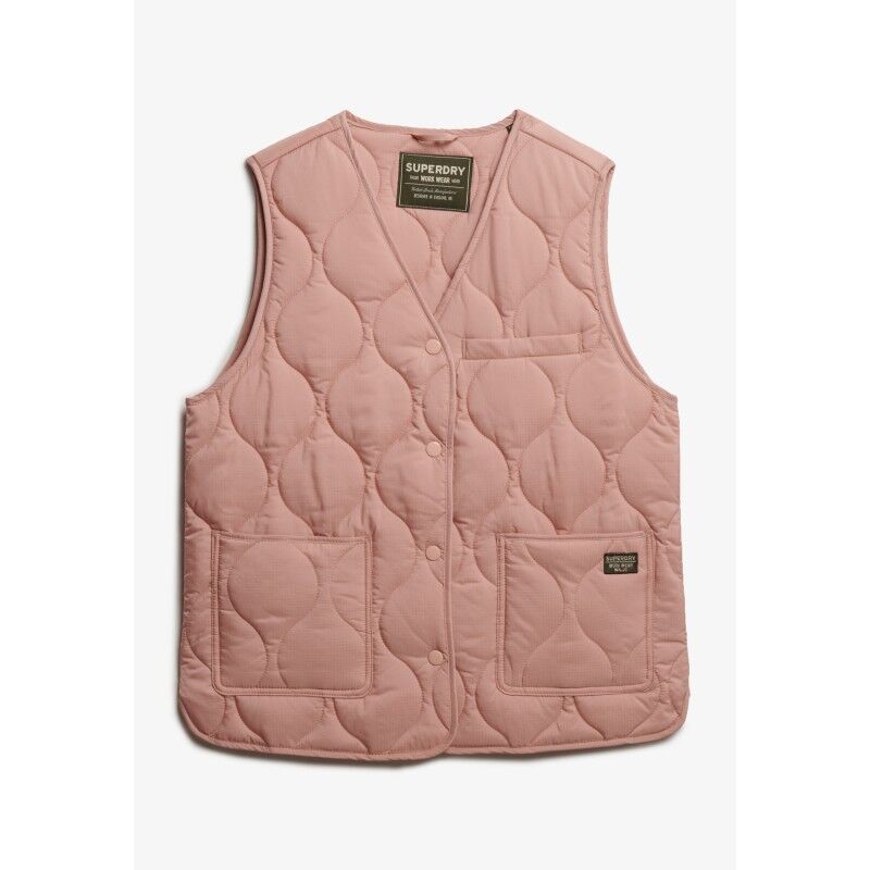 Superdry Quilted Lite Liner Gilet - Vest - Women's | Hardloop