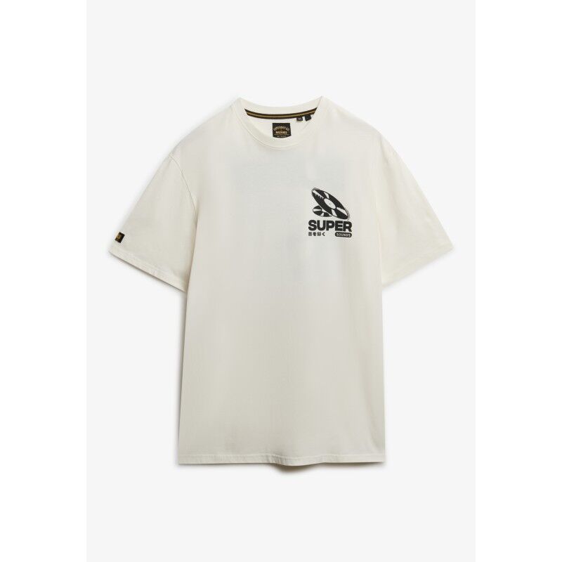 Superdry Record Label Oversized Tee - T-Shirt - Herren | Hardloop