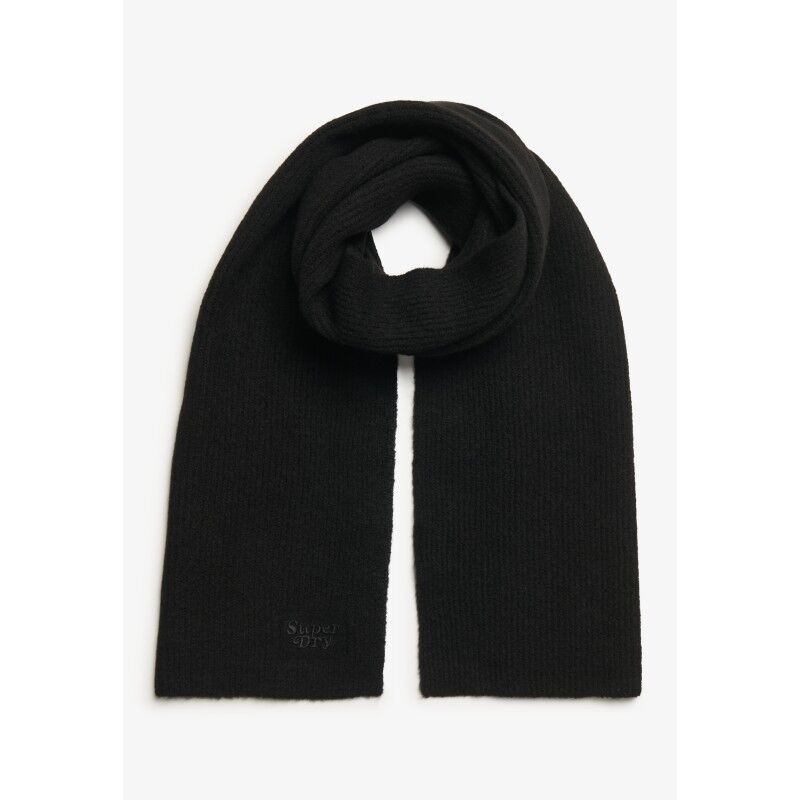 Superdry Soft Rib Knit Scarf - Scarf - Women's | Hardloop