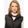 Superdry Black Puffer Gilet - Synthetic vest - Women's | Hardloop