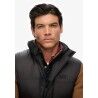 Superdry Black Puffer Gilet - Kunstfaserweste - Herren | Hardloop