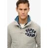 Superdry Vintage Athletic Henley Sweat - Jerséis - Hombre | Hardloop