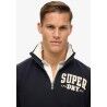 Superdry Vintage Athletic Zip Half-Zip - Jerséis - Hombre | Hardloop