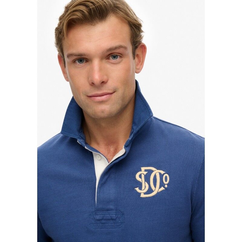 Superdry Vintage Athletic Rugby - Polo homme | Hardloop