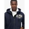 Superdry Vintage Athletic Ziphood - Hoodie - Herrer | Hardloop