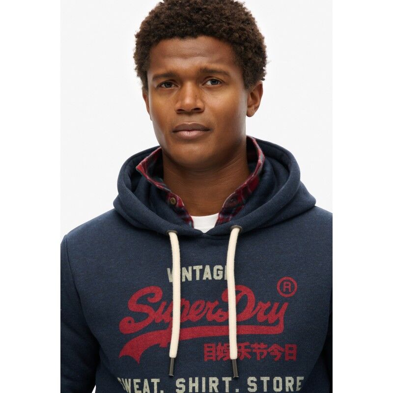 Vl Heritage Relaxed Hood - Hoodie - Herrer