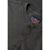 Superdry Waffle Long Sleeve Henley Top - T-shirt - Heren | Hardloop