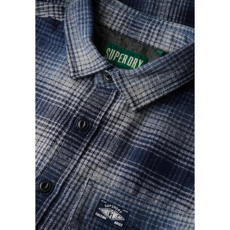 Superdry Wool Miller Overshirt - Chemise homme | Hardloop