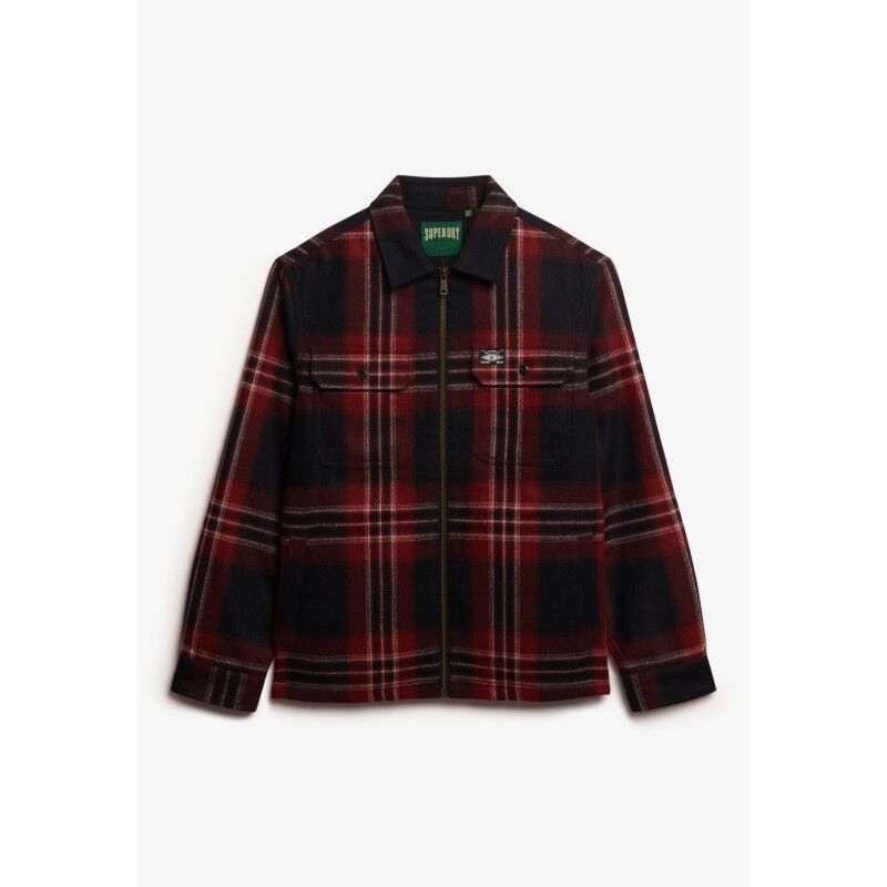 Superdry Wool Miller Zip Overshirt - Casaco homem | Hardloop