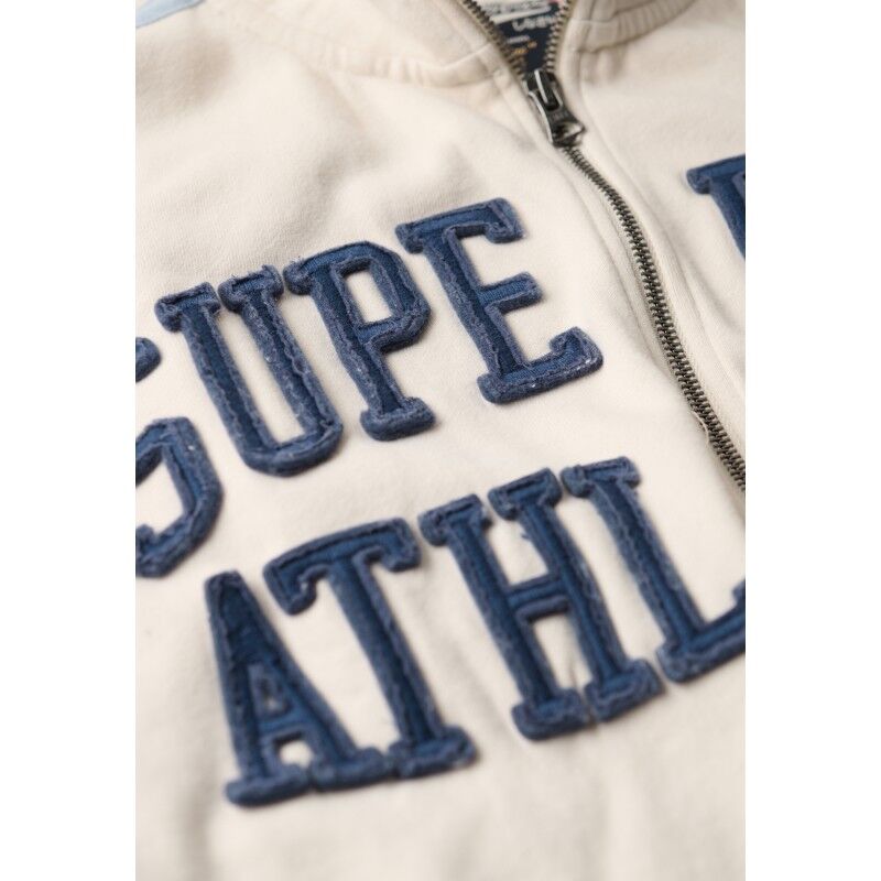 Superdry Athletic Applq Loose Zip Track - Jumper - Women's | Hardloop