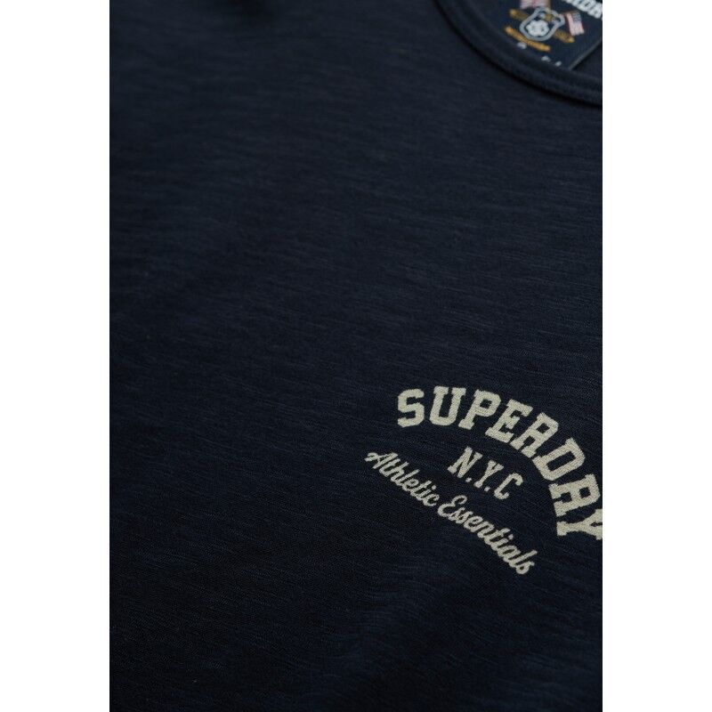 Superdry Athletic Essential Slub Tee - T-shirt femme | Hardloop