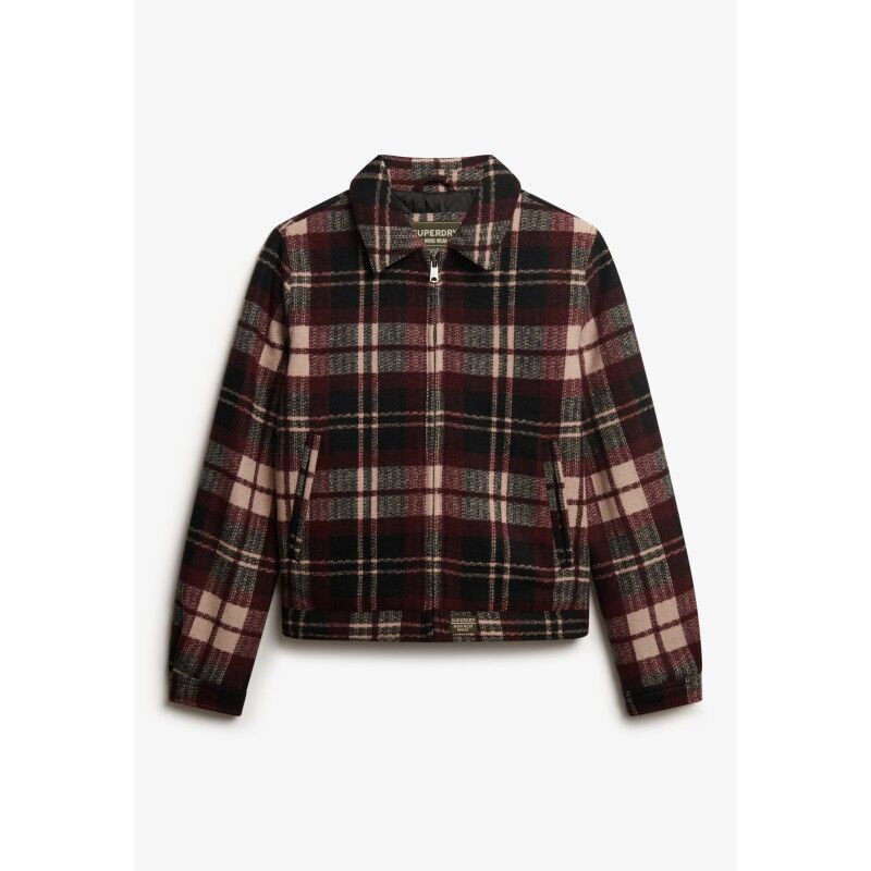 Superdry Checked Ranch Quilted Jacket - Jacket - Women's | Hardloop