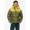 Superdry Colourblock Hooded Puffer Jkt - Kurtka męski | Hardloop