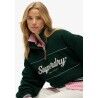 Superdry Country Club Loose 1/4 Zip - Pullover - Damen | Hardloop