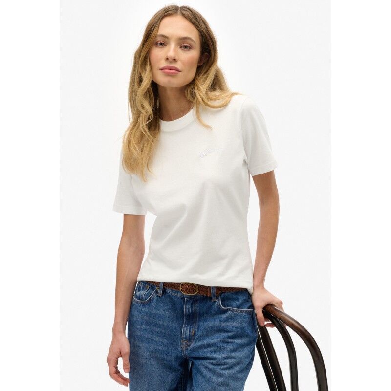 Essential Logo Emb Tee - T-shirt - Dam