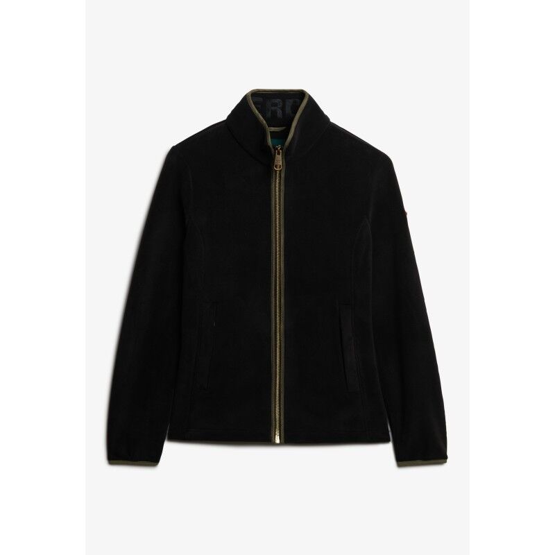Superdry Estate Full Zip Fleece - Fleecetröjor - Dam | Hardloop