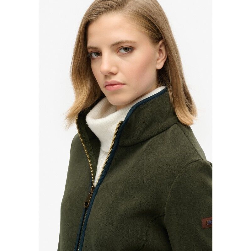 Superdry Estate Full Zip Fleece - Fleecetakki - Naiset | Hardloop