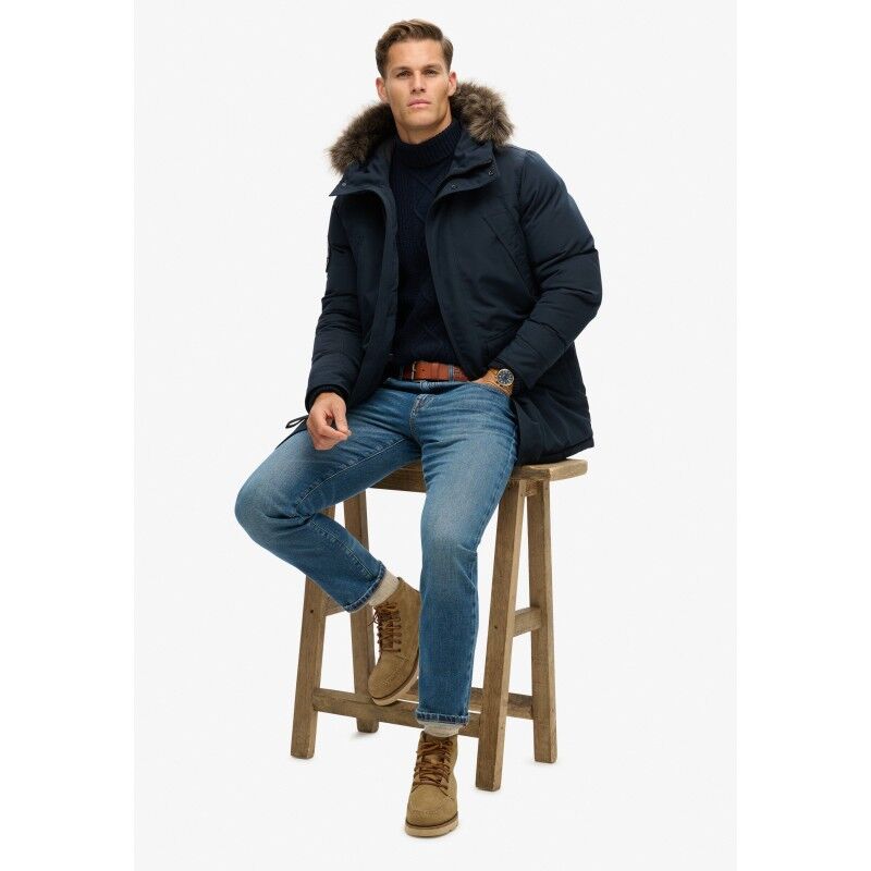 Superdry Everest Faux Fur Parka Jacket - Parka homem | Hardloop