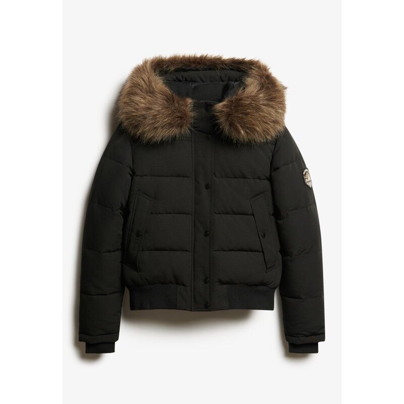 Superdry Everest Hooded Bomber Jkt - Doudoune femme | Hardloop