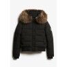Superdry Everest Hooded Bomber Jkt - Doudoune femme | Hardloop