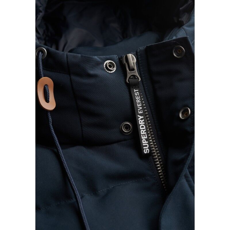 Superdry Everest Hooded Puffer Gilet - Dunjakke - Herrer | Hardloop
