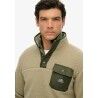 Superdry Fuji Popper Neck Fleece - Fleecejacke - Herren | Hardloop