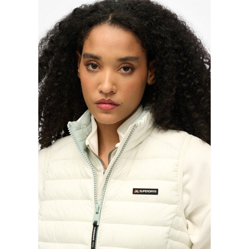 Superdry Fuji Lite Padded Gilet - Syntetväst - Dam | Hardloop