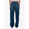 Superdry Organic Cotton High Rise Wide Leg - Byxa - Dam | Hardloop