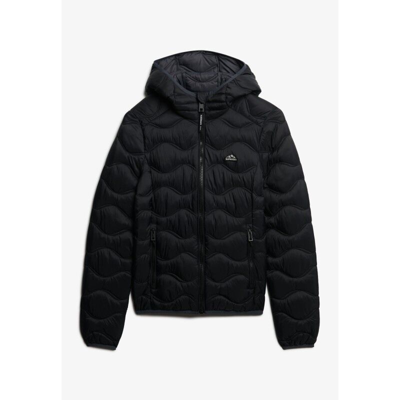 Superdry Hood Fuji Lite Wave Padded Jkt - Dámská péřova | Hardloop