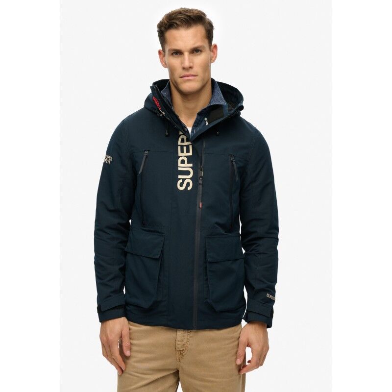 Hood Ultimate Emb Windbreaker - Vindejakke - Herrer
