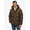 Superdry Hooded Mid Length Sports Puffer - Casaco penas homem | Hardloop