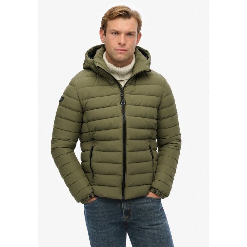 Superdry Hooded Fuji Padded Jacket - Kunstfaserjacke - Herren | Hardloop