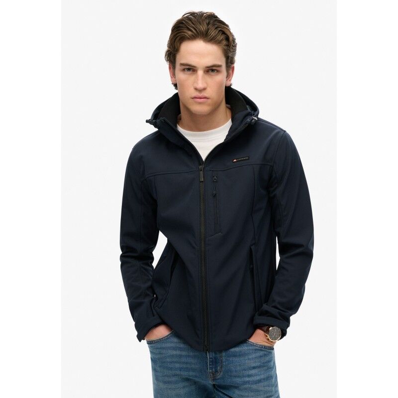 Hooded Soft Shell Trekker Jkt - Veste imperméable homme