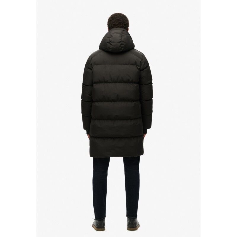Superdry Hooded Sports Puffer Mid Jkt - Chaqueta de fibra sintética - Hombre | Hardloop
