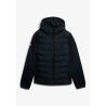 Superdry Hooded Storm Knit Hybrid Jkt - Syntetjacka - Herr | Hardloop