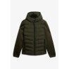 Superdry Hooded Storm Knit Hybrid Jkt - Doudoune homme | Hardloop