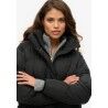Superdry Longline Hooded Puffer Jacket - Synthetic jacket - Women's | Hardloop