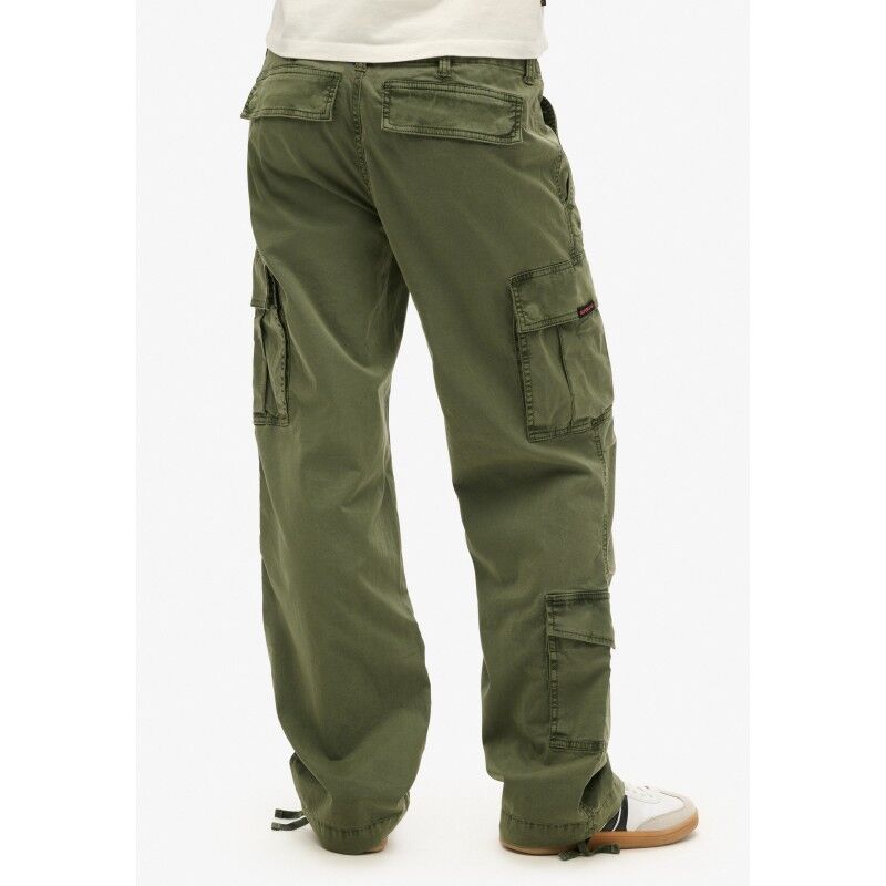Superdry Low Rise Straight Cargo Pant - Hose - Damen | Hardloop