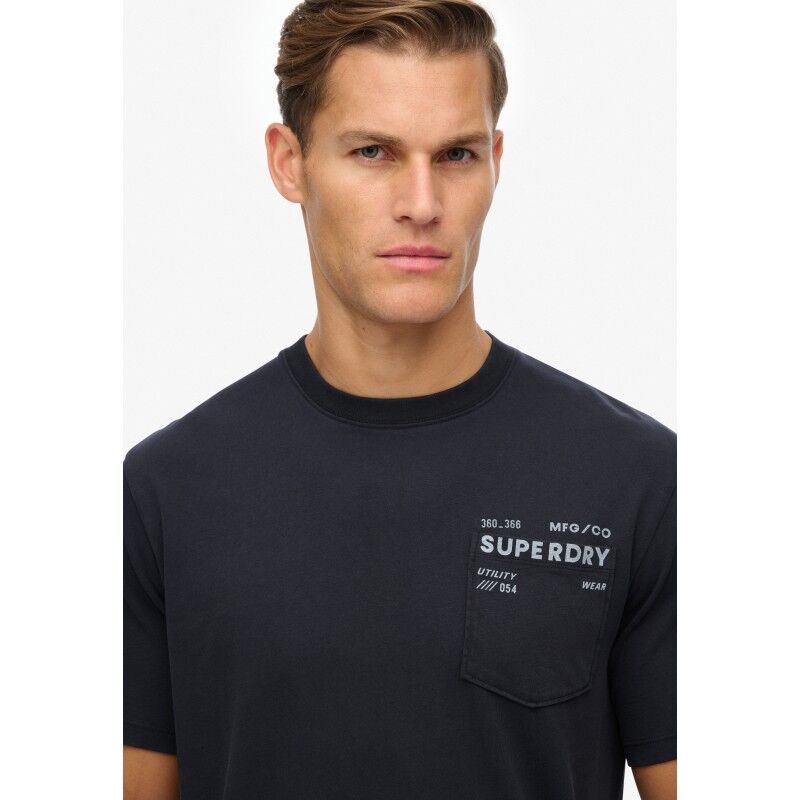 Superdry Utility Loose Tee - T-shirt homme | Hardloop
