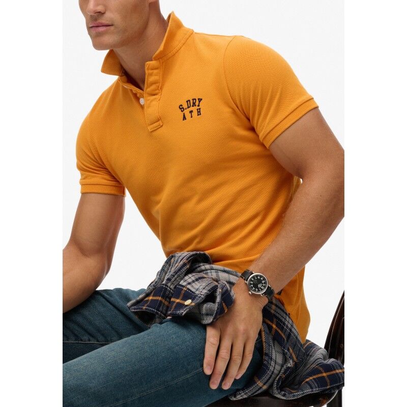 Superdry Vintage Athletic Emb Polo - Polo homme | Hardloop