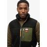 Superdry Vintage Retro Borg Fleece - Fleece vest - Men's | Hardloop