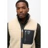 Superdry Vintage Retro Borg Fleece - Polar męski bez rękawów | Hardloop