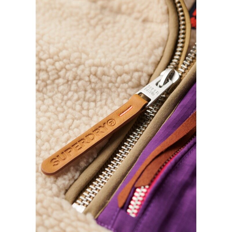 Superdry Vintage Retro Half Zip Fleece - Fleecetakki - Naiset | Hardloop