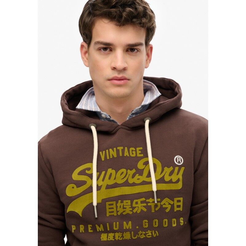 Superdry Vl Tonal Relaxed Hood - Huppari - Miehet | Hardloop